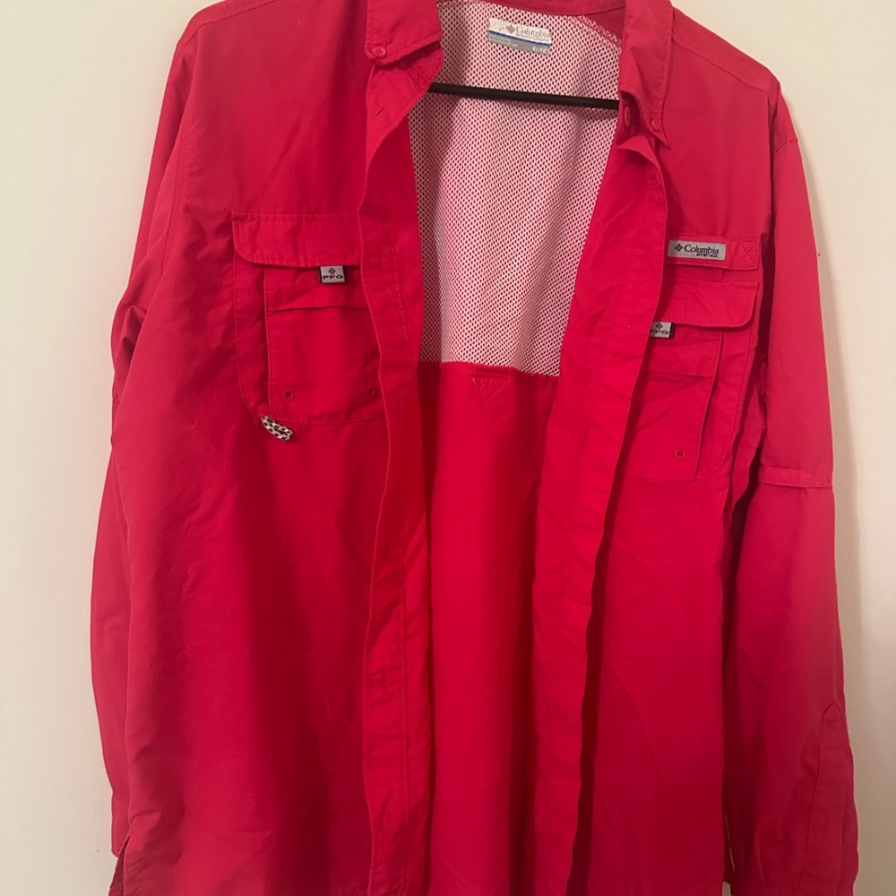 Columbia PFG Women’s Pink Top